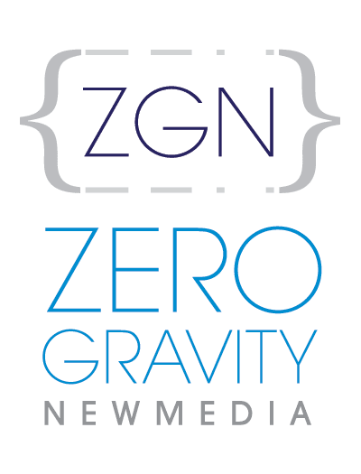 ZGN - Zero Gravity Newmedia Logo